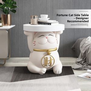 LIWAN | Large Lucky Cat Statue Decoration Opening Gift Housewarming Present