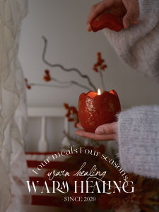 Red Wedding Candle Gift Fortune Egg Aromatherapy Candle Home Decor for Brides Women New Year Gift Indoor Universal Decoration