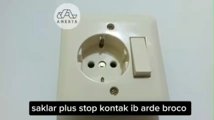 Saklar Engkel Plus Stop Kontak IB Arde Broco Asli Berkualitas