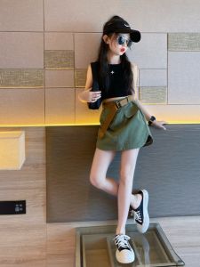 ZIRUIBABA | Fashionable Thin Shorts Set For Girls