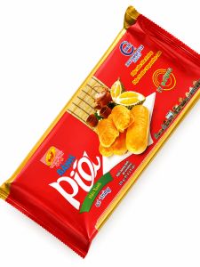 Bánh Pía Đậu Xanh Cốm Trứng Ít Đường 275g – Vỏ Mỏng Nhiều Lớp Nhân Dẻo Thơm Đặc Sản Sóc Trăng
