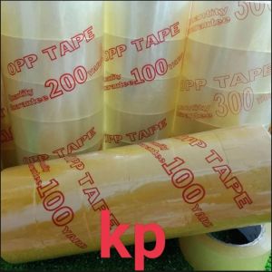 (Giá Xưởng Xả kho siêu Tiết kiệm) 100Yard nặng 1kg Băng Keo Băng Dính Trong/Đục 4.8cm - 100Yard ( 1kg 6 cuộn)