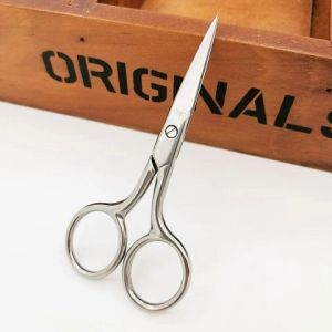 Beard Mustache Tool Stainless Steel Eyebrow Nose Trimmer Clean The Manual Scissors Shear Mini Beauty Tool Hair Shaver