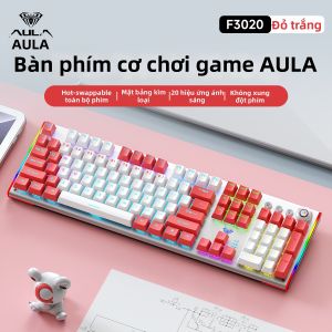 AULA | Bàn Phím Cơ Chuyên Nghiệp E-Sports & Văn Phòng Hỗ Trợ Đổi Switch RGB