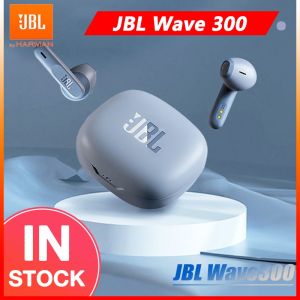 NEW Wave 300 True Wireless Bluetooth earphone In-Ear Music Lightweight Earbuds With Mic Charging type-c voice bass JBL