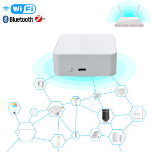 Bluetooth ZigBee Wireless Gateway Tuya Smart Gateway Hub Smart Home Devices Bridge BT Smart Life APP Work With Alexa Google