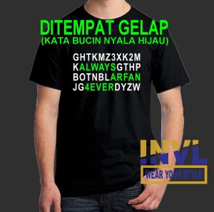 KAOS BUCIN / ANTI BUCIN GLOW IN THE DARK