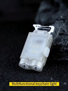 LED เครื่องวัสดุ ฟูลเลอร์ SMD ไมโคเชียนคลิป 31G แบบ EDC LED ถูกปกติ แบบ Mini Flashlight และโปรแกรม Cap Clip แบบ Asafee CLX-31002