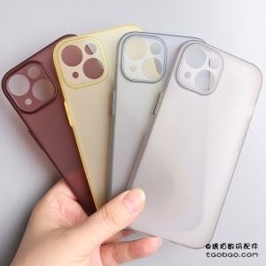 Ultra-Thin Titanium Original Color Silicone Phone Case for iPhone 15 pro Max Apple 16 pro Full Cover Lens Protection Transparent Simple Design