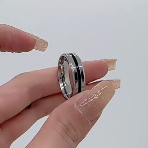 FEDD - Sentinel Ring Cincin Pria Titanium Steel Fashion Hype Anti Karat