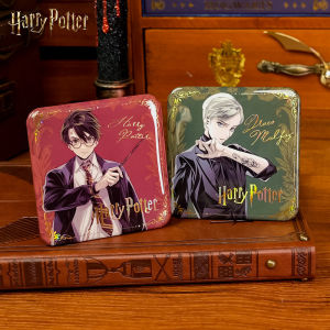 Harry Potter Iron-On Square Badges Malcolm And Hermione Character Snitch Barley Sticker Enamel Pin Preorder Anime Game Collectible