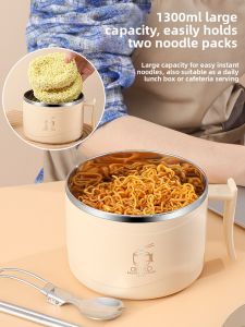 XIAOCHUSHU | Insulated Thermal Stainless Steel Japanese Style Soup Bowl