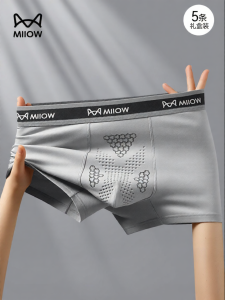 MiiOW | Premium Mens Briefs Moisture Prevention Boxer Shorts