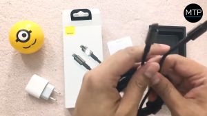 Cáp sạc nhanh  Baseus Tungsten Gold Series Fast Charging Data Cable truyền dữ liệu Type C to Lightning 20W (CATLWJ)