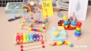 1-6ขวบ บล๊อคไม้เลขาคณิต ของเล่นไม้ จิ๊กซอว์ พัฒนาทักษะเด็กๆ เสริมพัฒนาการเด็ก