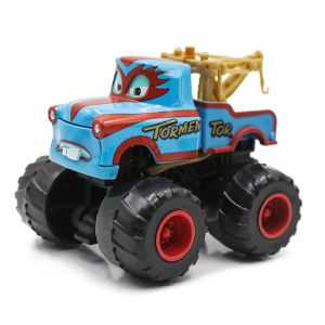 Takara Tomy | Cars The Tormentor Mater Monster Truck 1/55 Metal Die Casting Model Alloy Material Anime Figure Childrens Toys Birthday Gifts