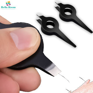 1/2PCS Stainless Steel Pig Chicken Hair Puller Tweezers Multifunctional Fish Salmon Bone Clip Kitchen Gadgets