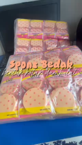 Hallobestie / Spons / Spons Makeup / Sponge Bedak Tabur / Sponge Makeup Erlia / Spons Telur Spons Makeup Wisuda Makeup Kondangan