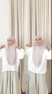 YEPPUSHOP - Sena Instant | Hijab Style Bergo Pet Instant Bahan Rayon Stretch Adem Nyaman Simple Look