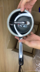 Quánh chống dính CHOCKMEN 12cm quánh chống dính CHOCKMEN 14cm quánh inox nấu bột quánh nấu cháo