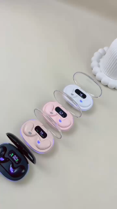 X55 TWS Headset Bluetooth Wireless Earphone Desain Stylish Mic Jernih Nyaman untuk Musik Gaming