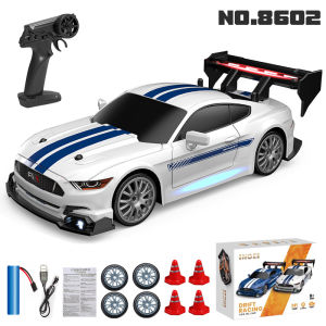 2.4G High Speed Drift RC Car 4WD Toy Remote Control AE86 Model GTR Vehicle Car RC Racing Cars Toy for Children Christmas Gifts