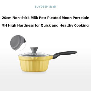 BUYDEEM | Baby Food Cooking Non-stick Pot Small Capacity Ceramic