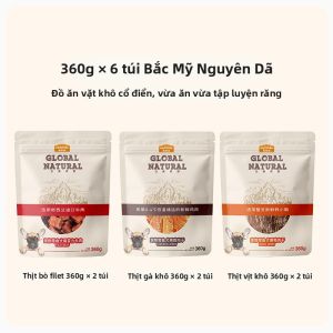 NIUYUAN | Bánh Nhai Tập Luyện & Chăm Sóc Răng Cho Chó 2160g