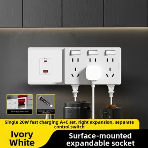 jabra | Extend Multi-Function Power Socket with USB+C Individual Switches