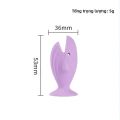 Giá Đỡ Bàn Chải Đánh Răng Bằng Silicon Hình Cá Voi Dễ Thương Dành Cho Trẻ Em Có Đế Hút Chống Trượt - Phụ Kiện Phòng Tắm Để Sử Dụng Hàng Ngày. 