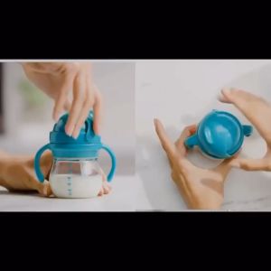 250ML Straw Cup for Baby Milk Cup for Kids Straw Cup Toddler Drop-Resistant Baby Feeding Cup