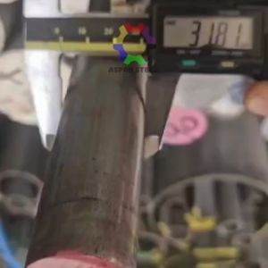 As 31.8mm (1 1/4 inch) Stainless Steel 316