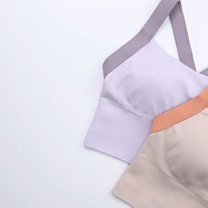 【2nd 50% off】Seamless Sports Bra Womens Push Bra Shockproof Running Bra Yoga Tank Top Fitness Bra Sports Top