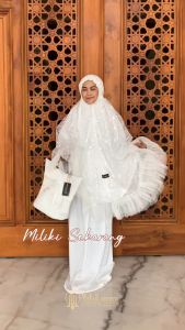 Mukena Putih Dewasa Mukena Mahar Mewah Mukenah Brukat Princes Series by Malaika