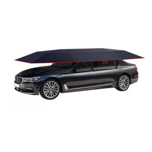 460x230cm Car Covers Automatic Vehicle Tent Folding Remote Control Anti-UV Waterproof Protection Cover Movable Carport Canopy  FULL-AUTOMATIC SUNSHADE Folding Sunshade Mobile Shed Heat Shield Car Clothing Sunshade Roof Waterproof Protection Cover Movable