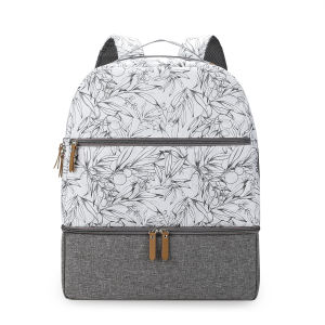 2024 Fall and Winter New Arrival Mother and Child Travel Mummy Bag Outdoor Dining Baby Food Supplement Fresh-Keeping Insulated Backpack Large Capacity