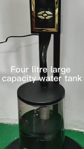 16 Inch Mist Fan With Remote Control Portable Stand Fan with Wheels Household Silent Spray Water Fan Air Humidifier Misting Fan