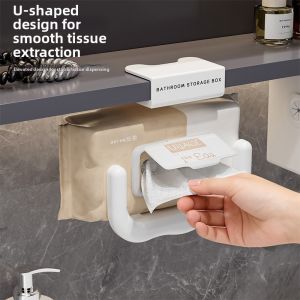 YINGYU | Creative Easy Install Paper Towel Storage Rack