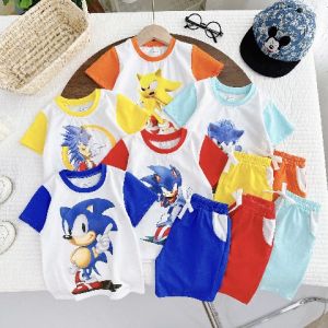 Bộ Quần Áo Trẻ Em Cộc Tay Minky Mom Vải Cotton Thiết Kế Raglan Cho Bé 0-8 tuổi Mặc Đi Chơi Mặc Nhà Mặc Đi Học TN-IN165