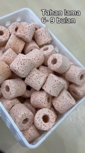 ITOSHI 500g 1kg 2kg 3kg Premium Bio Ring Bacteria Ring Media Ring Aquarium Filter Media Akuarium Ikan