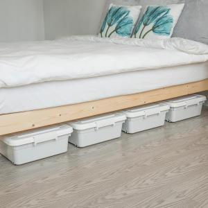 DIHUANTUO | Underbed Storage Box Space-saving Drawer Type with Wheels