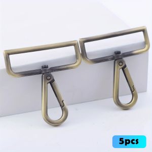 5pcs Metal Swivel Snap Hooks Lobster Claw Clasps for Keychains Purse Hardware Bag Making Lanyard Hooks