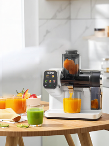 Thermos | เครื่องทำน้ำผลไม้และผักอัตโนมัติ พร้อมแยกกาก ขนาดเล็ก ใหม่