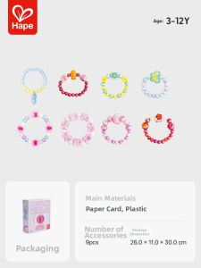 Hape | DIY Jewelry Making Toy Set Girls Birthday Gift
