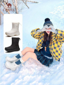 CAMEL | Fleece Insulated Thickened Warm Waterproof Non-slip Snow Boots