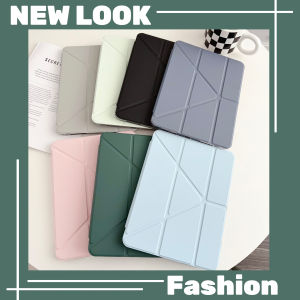 INS Applicable Ipadair6 Protective Case 2024 New Arrival Pro11-Inch Shell Apple Tablet 10 9 Th Generation 8 Lightweight Air1/2 Acrylic Mini6 Magnetic Suction 5 with Pen Slot Y Folding 3 Anti-Bending Fall 9.7