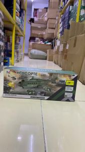[KST] Mainan Diecast Militer Set Pesawat Helikopter Mobil Edukasi Anak Laki Laki Kado Ulang Tahun