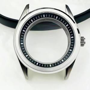 39.5mm Sapphire Glass Watch Case / Metal strap for NH35 NH36 Movement Modified Stainless Steel Cases Diving Watches Accessories