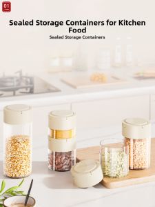 Moisture-Proof Insect-Resistant Kitchen Storage Canister