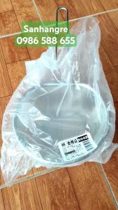 Giỏ chiên nhúng vớt thức ăn Inox 304 KM 8048 size 18cm hàng Nhật